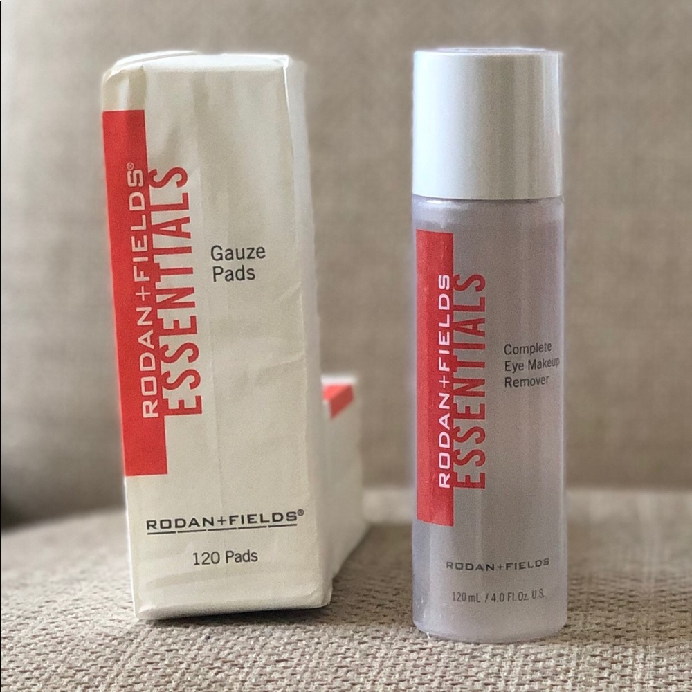 Gauze Pad + Eye Makeup Remove Bundle by R+F